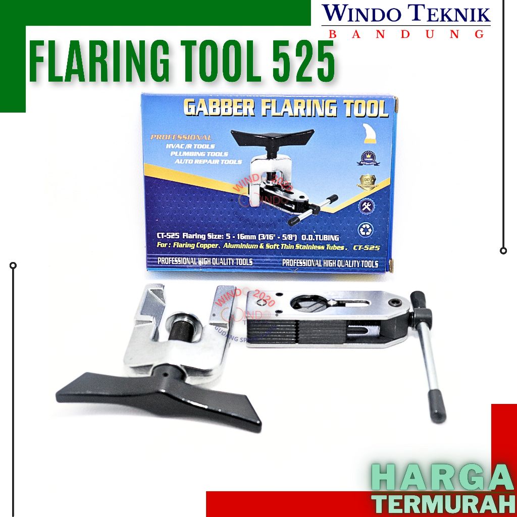 FLARING TOOL FT-525 | FLARING PIPA AC UNIVERSAL |  PEMBESAR PIPA AC | PLARING UNIVERSAL FT 525