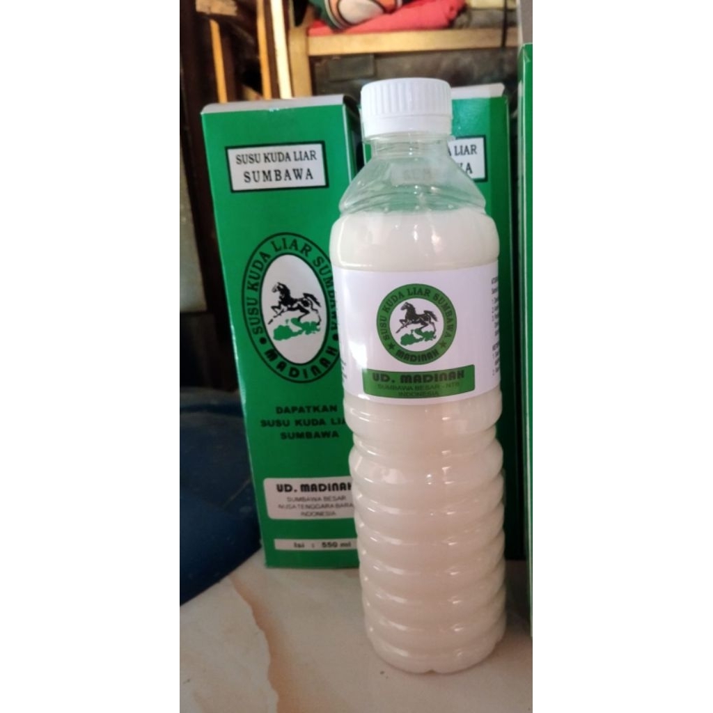 

Susu Kuda Liar asli sumbawa 550ml