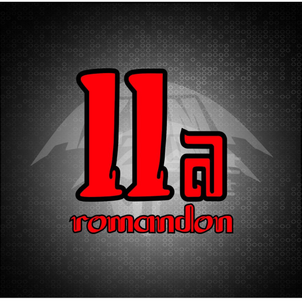 

Sticker Cutting Custom 11a ROMANDON