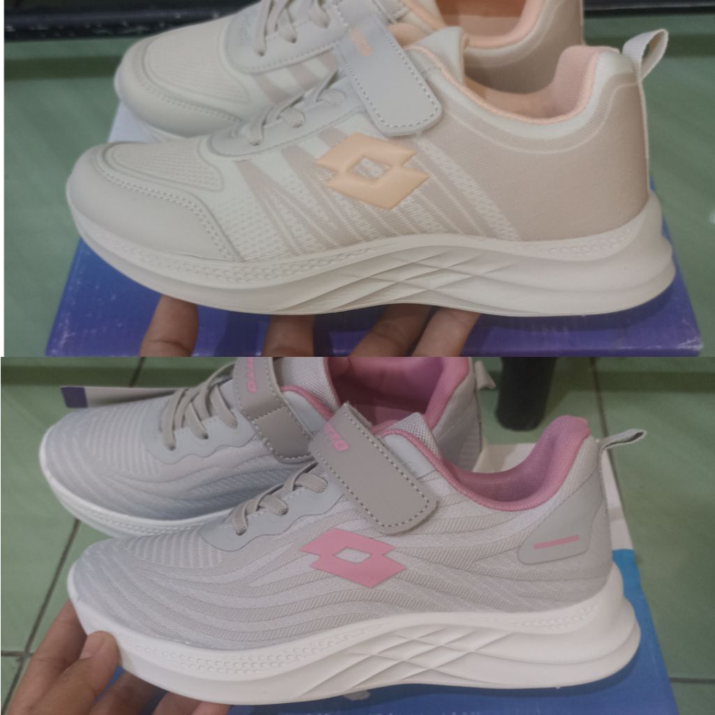 Sepatu Anak Perempuan Lotto Original