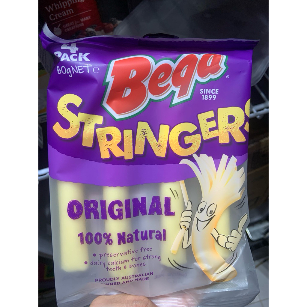 

Bega Cheese Stringers Mozzarella 80gr