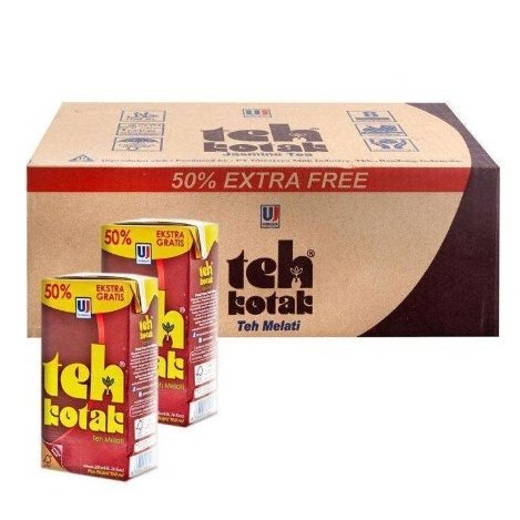 

Teh Kotak Ultra Teh Jasmine Kemasan 300 ml Karton 1 dus 24 pcs