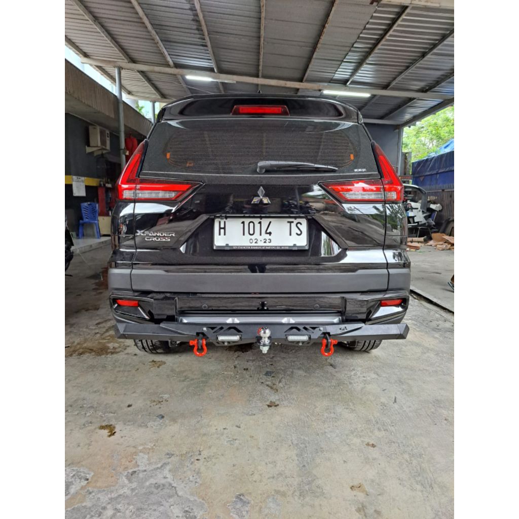 towing bar tandum raptor bumper besi by sunrise untul xpander exceed ultimate cross pengaman bemper