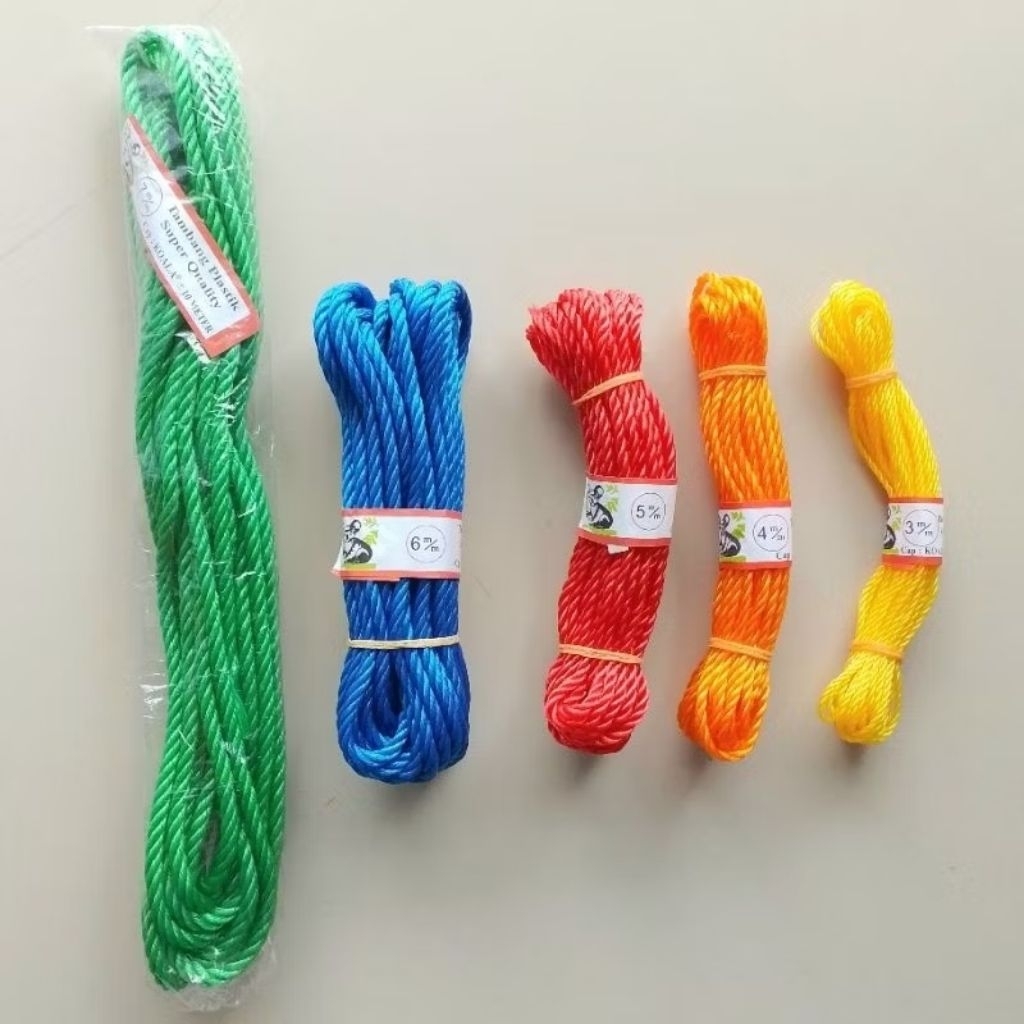 

Tali Tambang Plastik Koala | 6mm | 7mm | ( Pcs ) [ Original ]