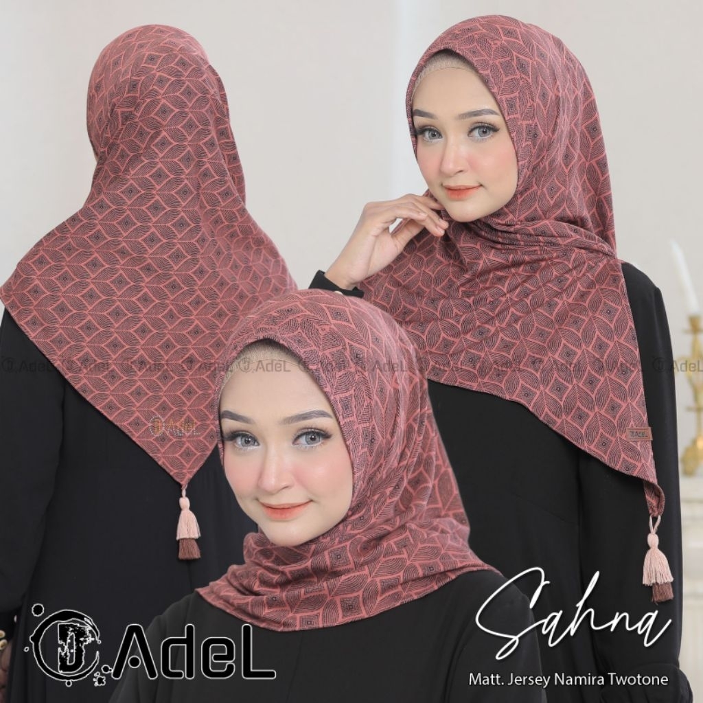 HIJAB ADEL SAHNA // HIJAB SEGITIGA INSTAN// HIJAB DEWASA// HIJAB GROSIR MURAH KEKINIAN