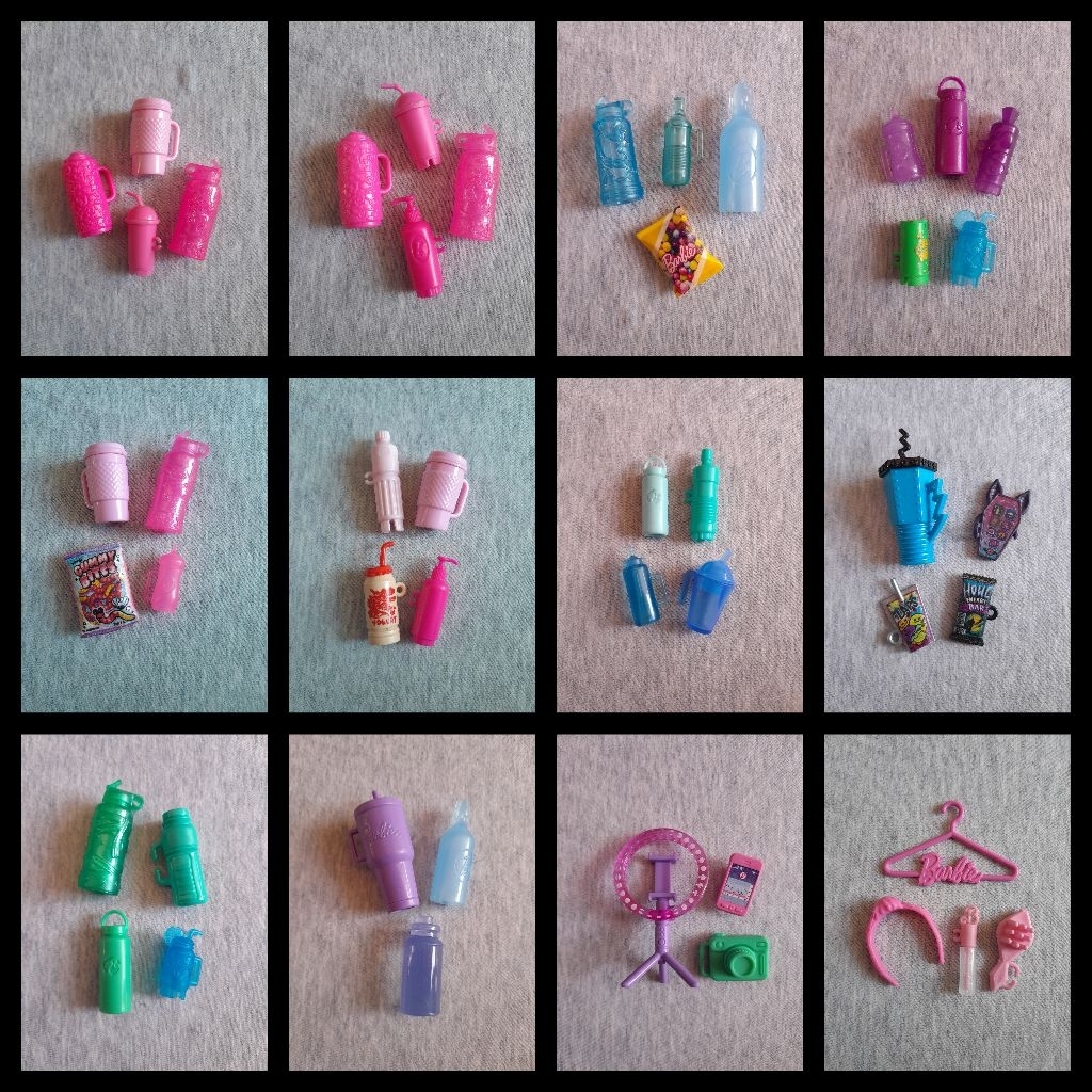 mix acc barbie dan MH harga + adm
