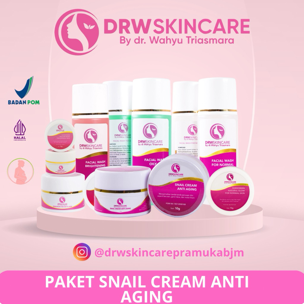 DRW SKINCARE - PAKET SNAIL CREAM