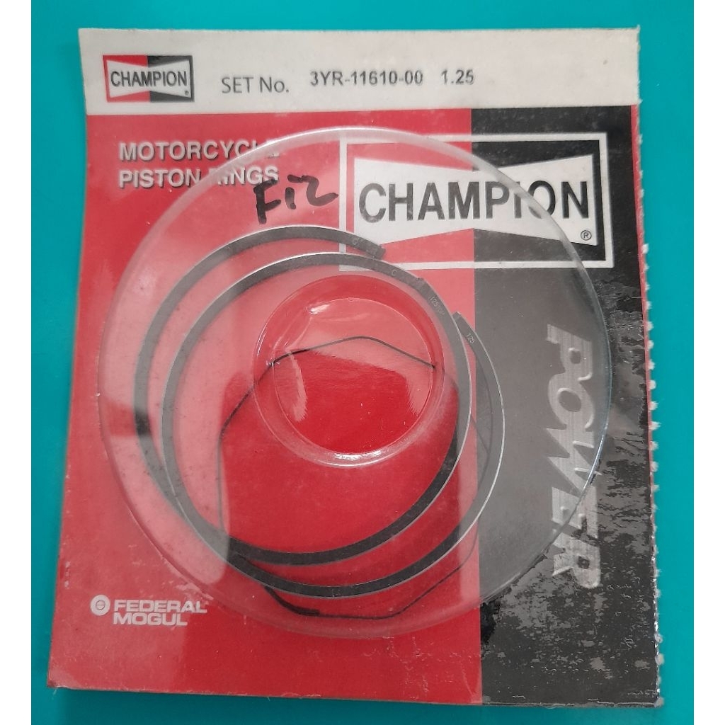 ring piston yamaha fizr os125 champion