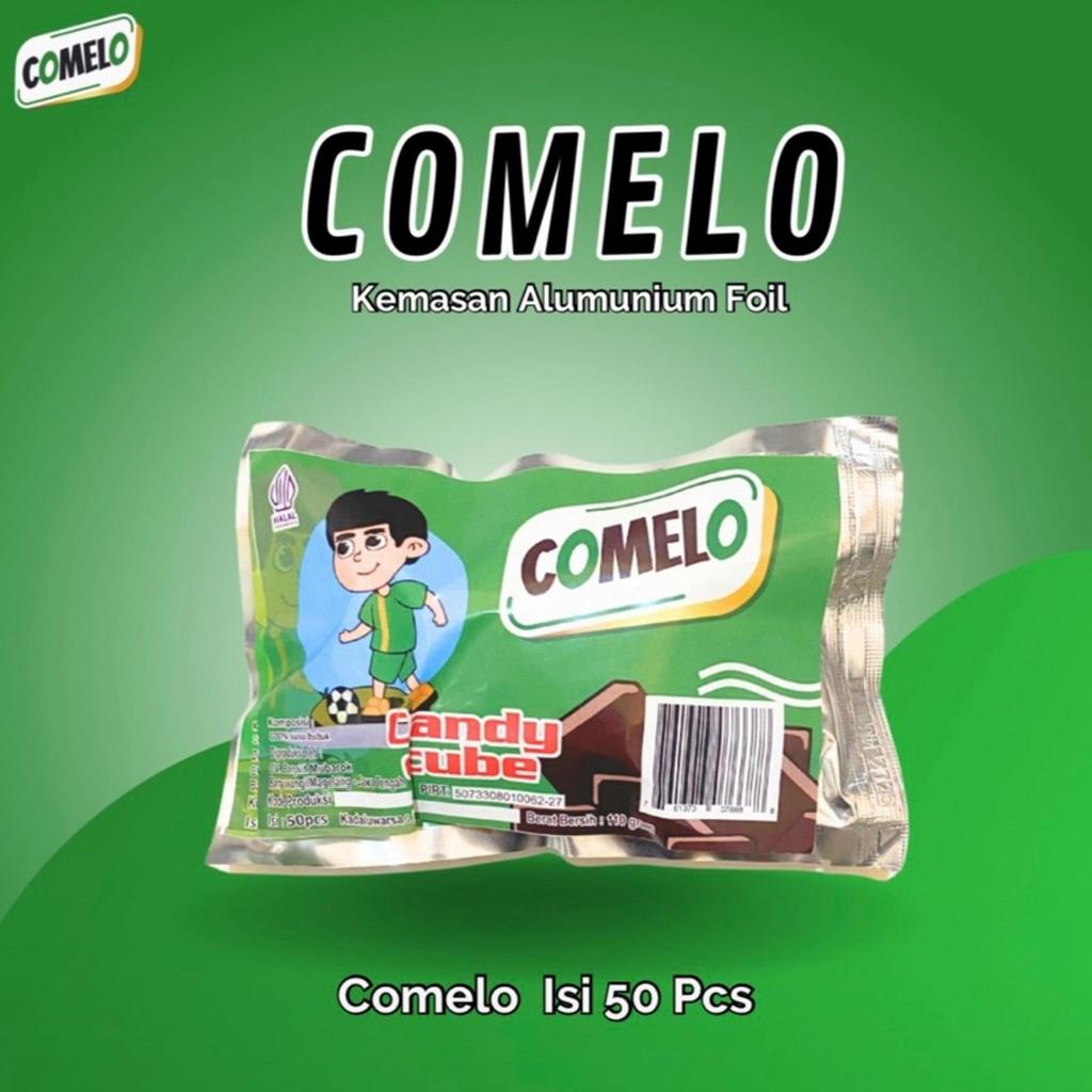 

Comelo Candy Cube Permen Miilo lokal coklat Camilan - isi 50 pcs