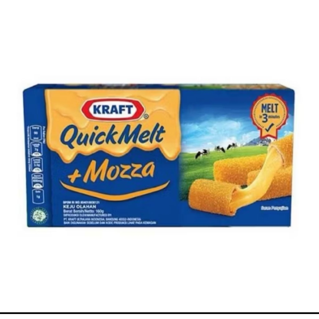 

keju kraft quick melt mozza 150gr