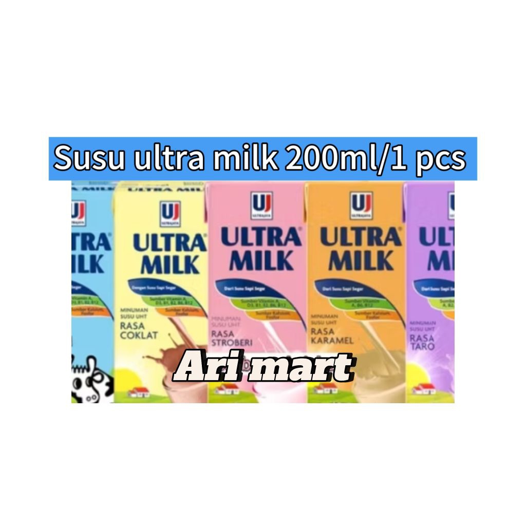 

Ultra Milk UHT 200ml – Susu Segar Bergizi Tinggi