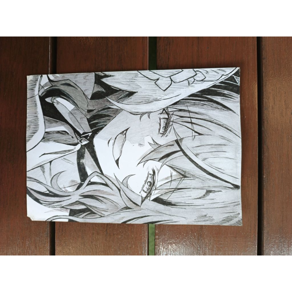 

Drawing anime gambar tangan