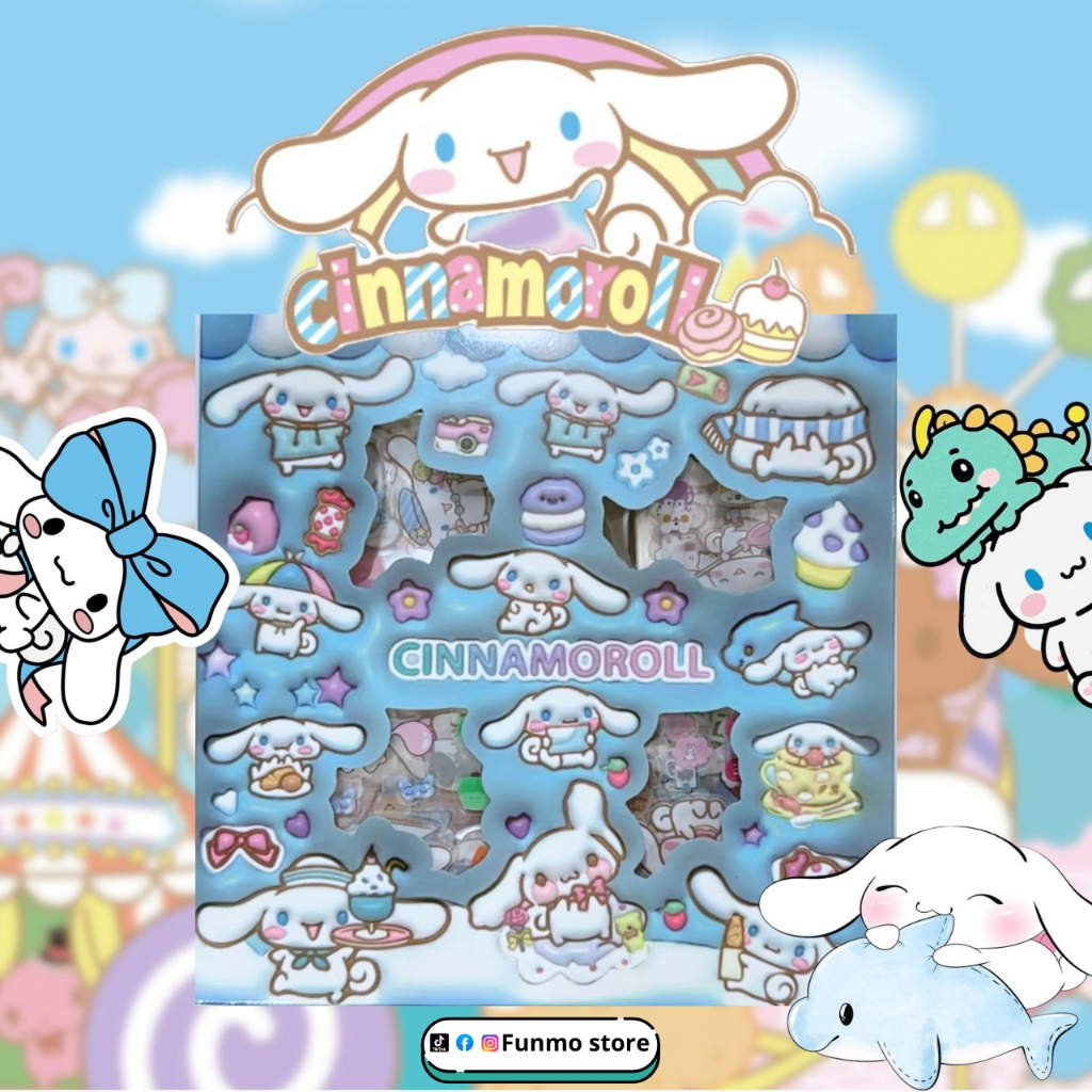 

Stiker Cinnamoroll Biru 1 Box Isi 100 | Stiker Lucu Imut Kawaii untuk Hiasan & Koleksi