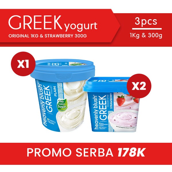 

Bundling Promo HUT RI ke 80 - Heavenly Blush Greek Yogurt