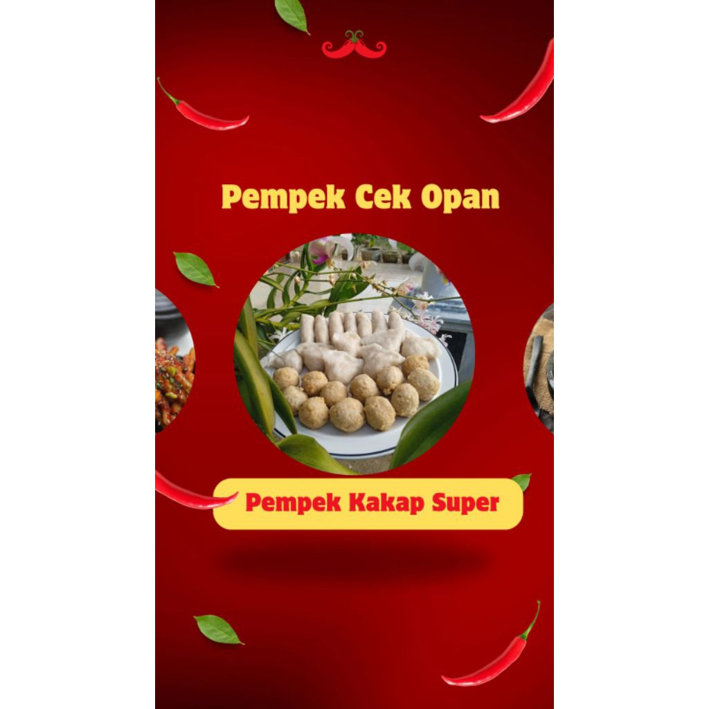 

pempek ikan kakap super 25 pcs