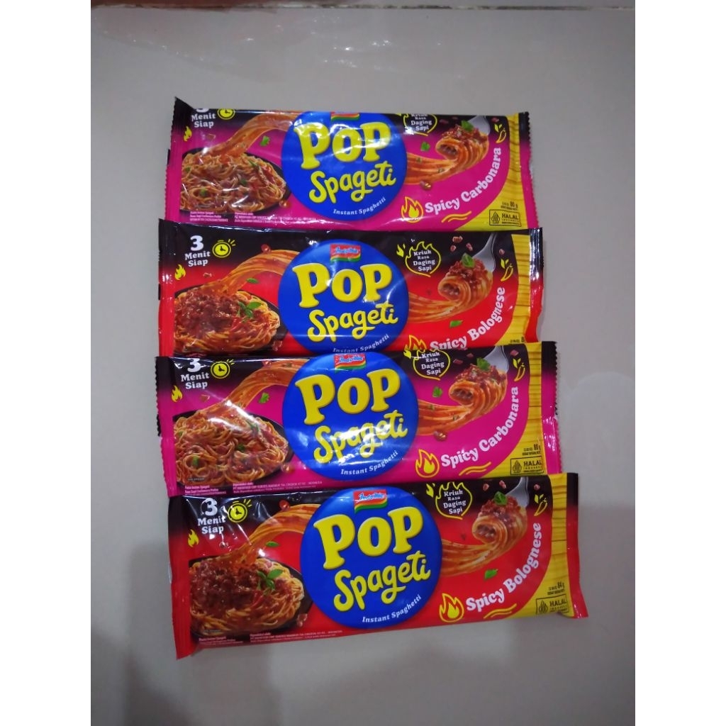 

PAKET 4PCS -POP SPAGETI INDOMIE SPICY CARBONARA DAN BOLOGNESE