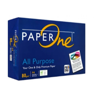

Kertas HVS F4 80 Gram Paper One 1 Rim 500 Lembar