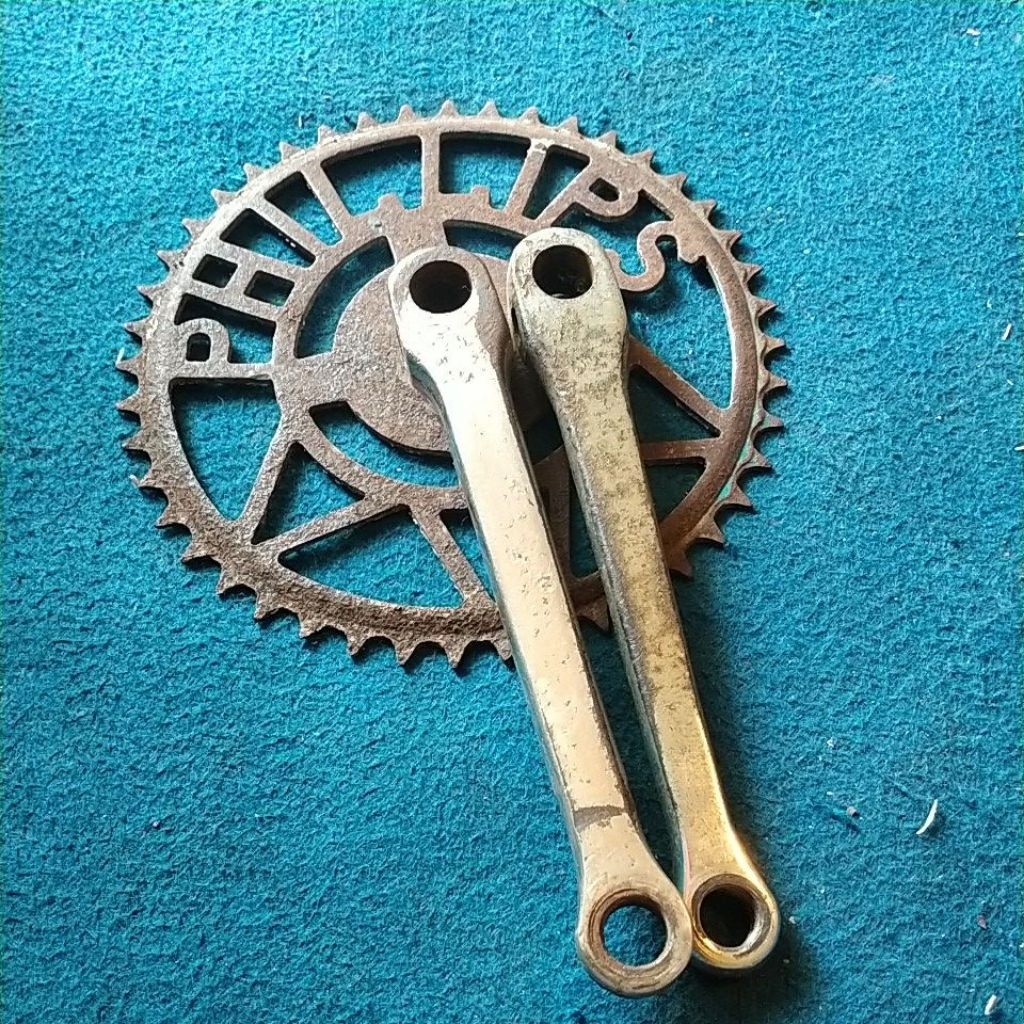 gear crank sepeda onthel phillips enggland