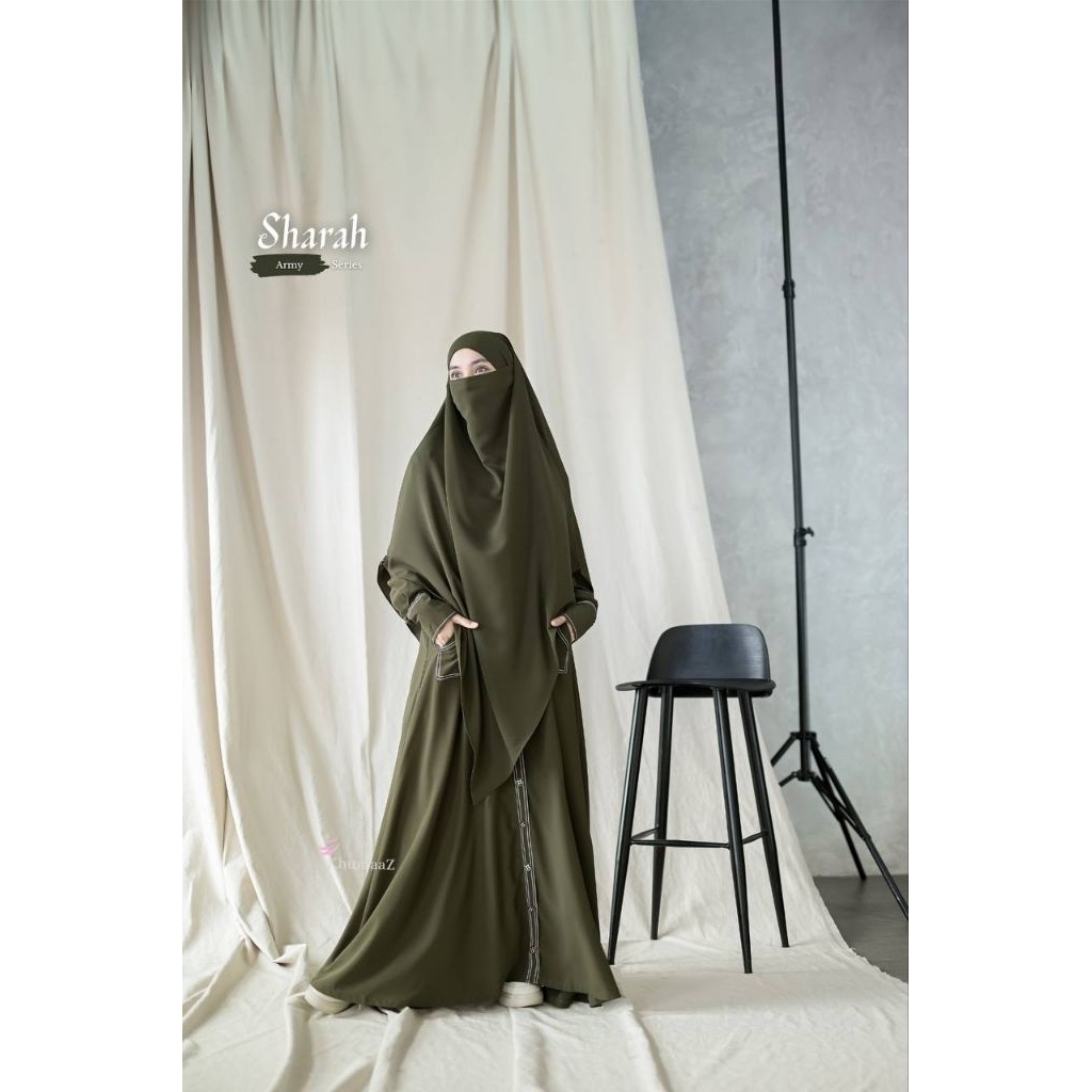 Gamis set Sharah | gamis set FK | gamis set | khummaz | gamis casual terlaris