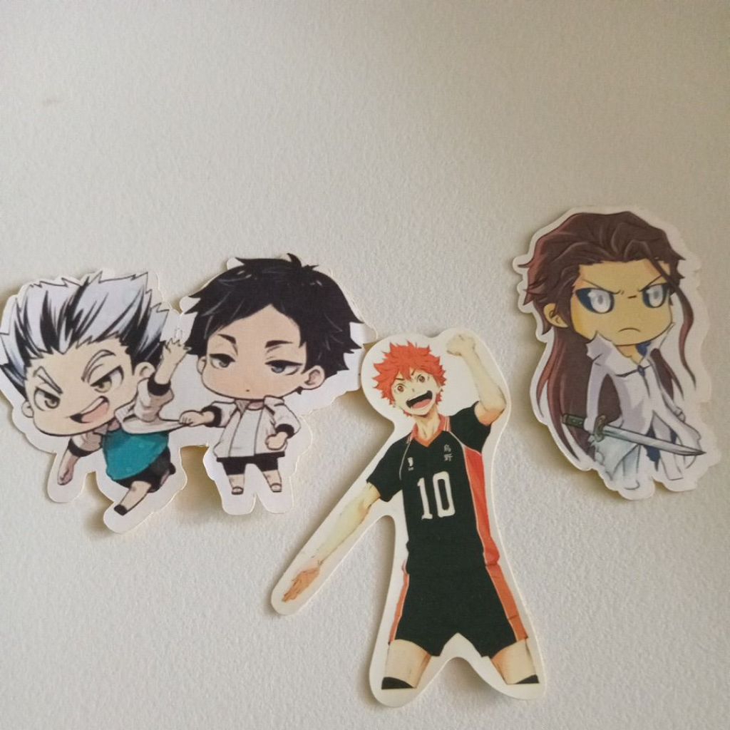 

sticker anime || karakter anime || 1 lembar/pcs