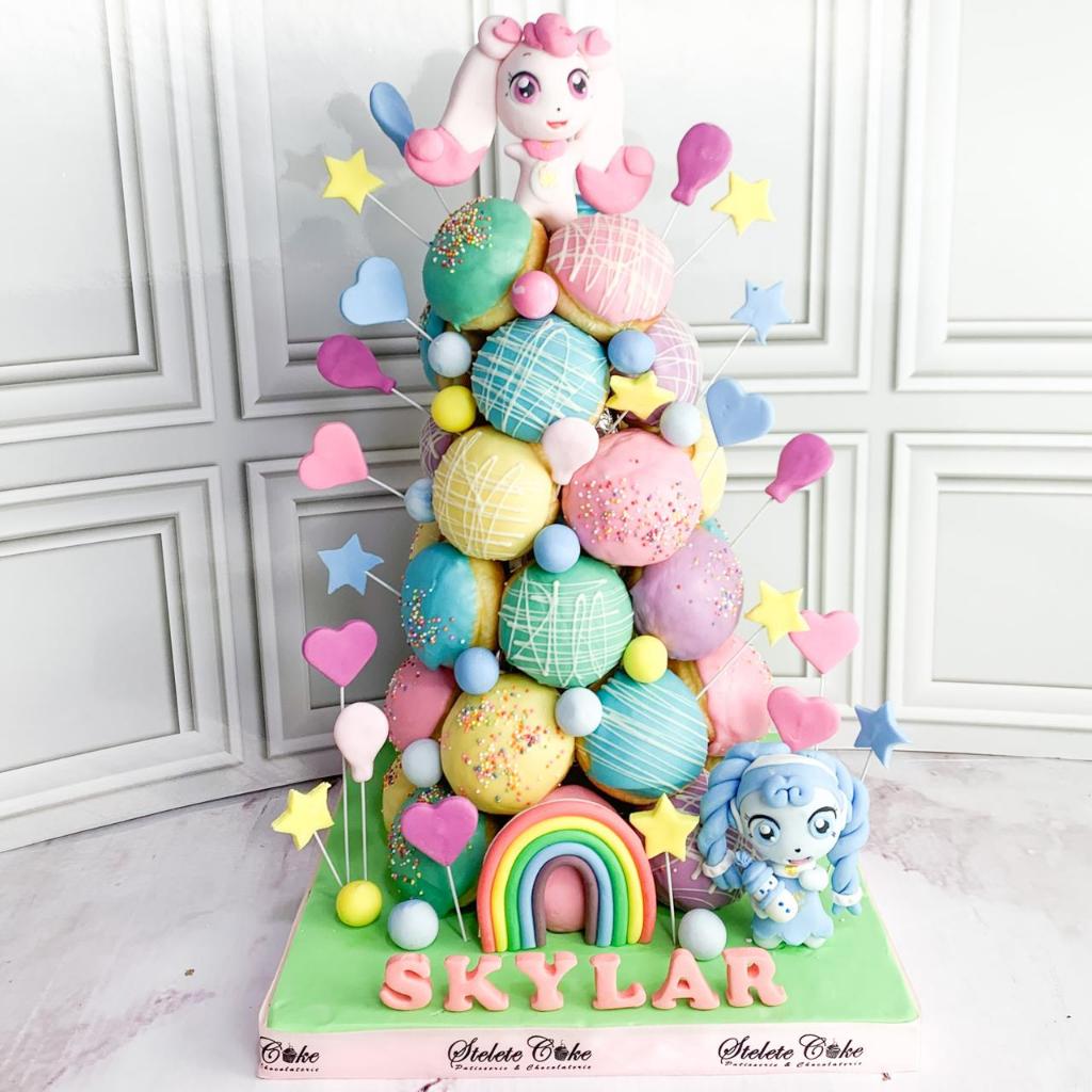 

Donat/Donat Ulang Tahun/Donat Tower Tema Tennieping/Donat Birthday jakarta