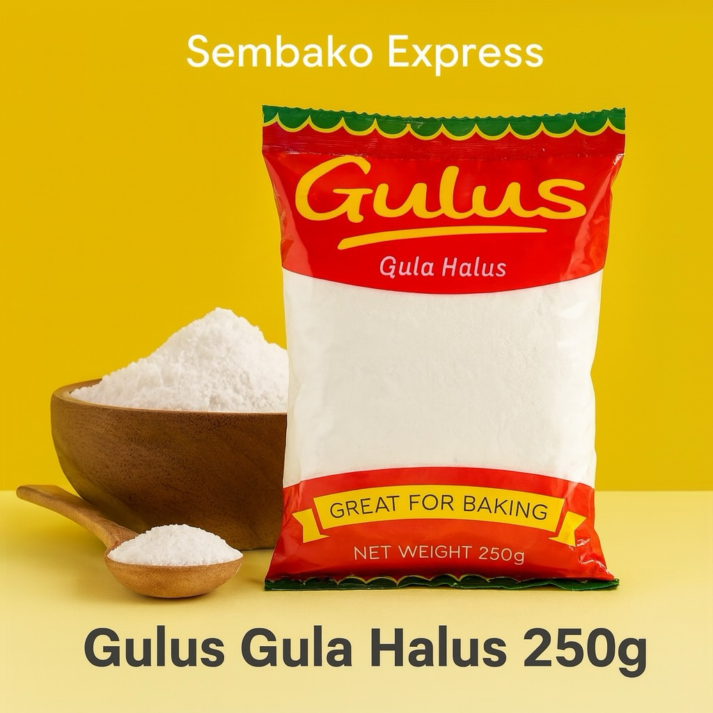

Gulus Gula Halus 250 g – Gula Tepung Premium untuk Baking