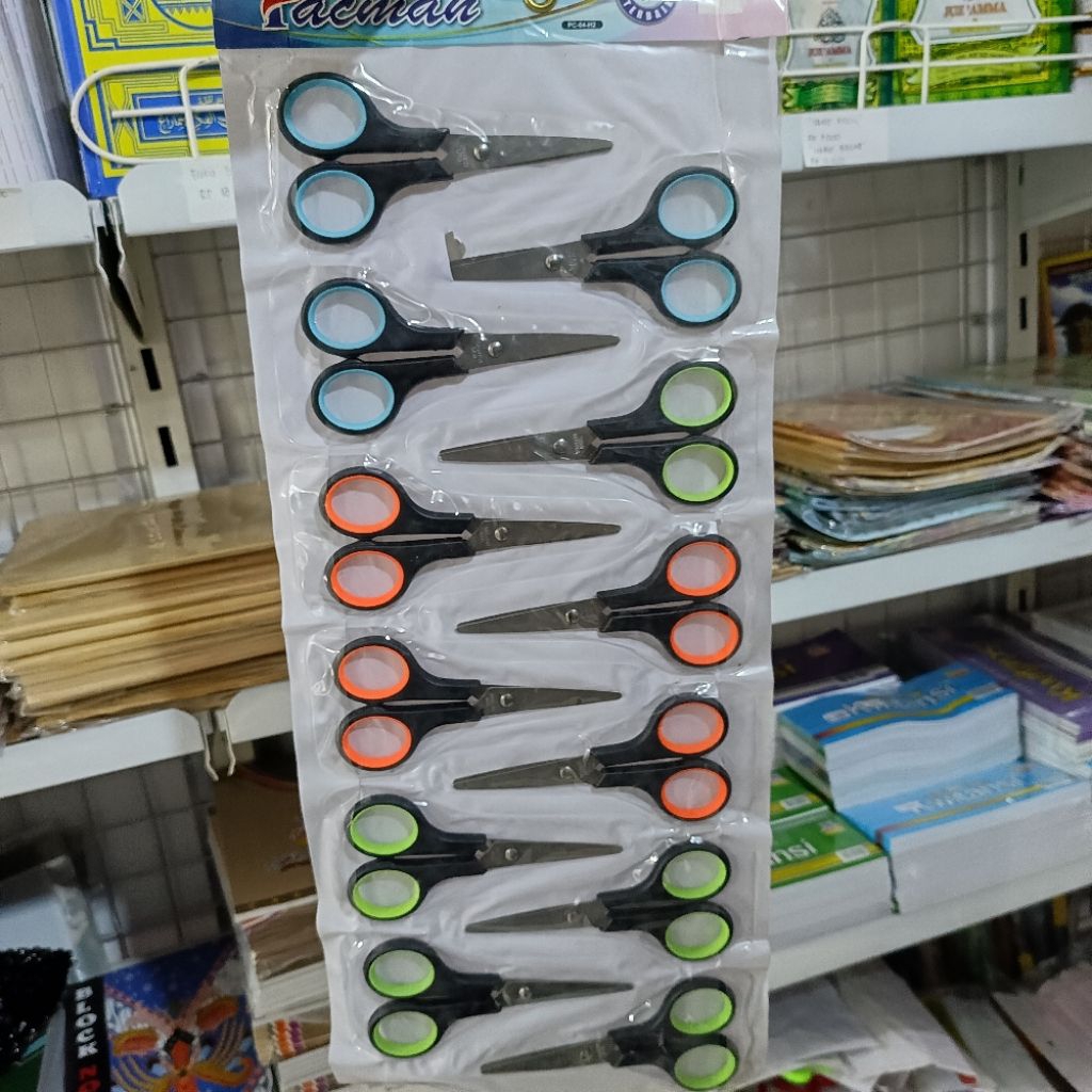 

Gunting kertas Pacman kecil