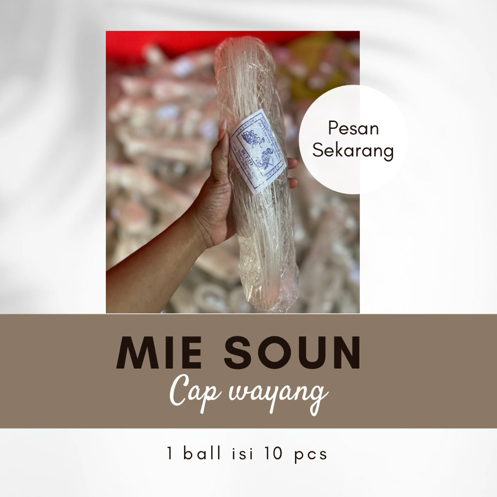 

BAKMIE SOHUN TEKTURE BESAR CAP WAYANG PANDAWA ISI 10 (-\+1kg)