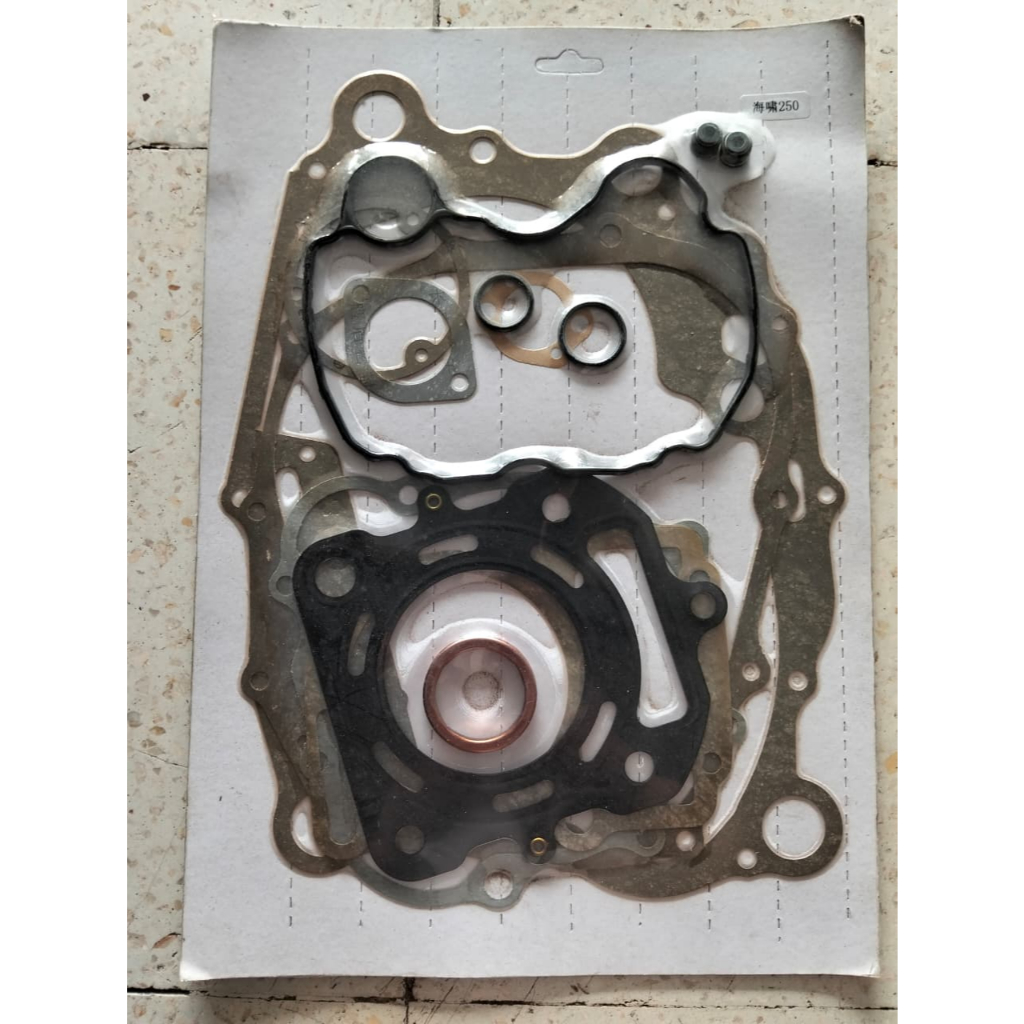 Perpak Fullset Full Set Tossa Giga 250cc Tipe Radiator