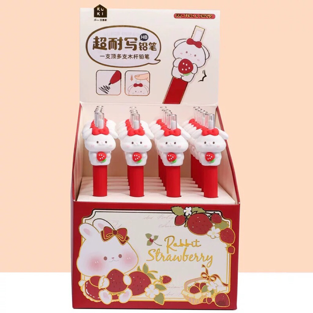 

PENSIL ABADI RABBIT STRAWBERRY PER 2-(429)