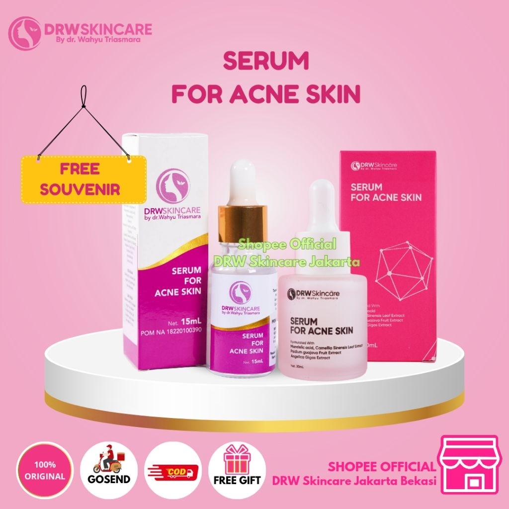 DRW SKINCARE SERUM FOR ACNE SKIN/SERUM JERAWAT