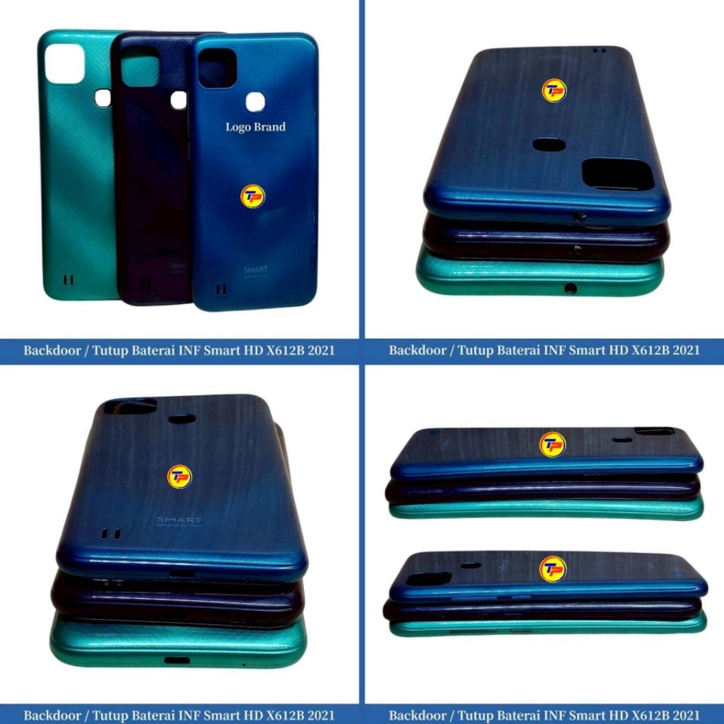 Backdoor - Tutup Baterai Infinix Smart HD X612B 2021 - Smart 3 Plus X627 - Smart 4 X653 - Smart 4C X