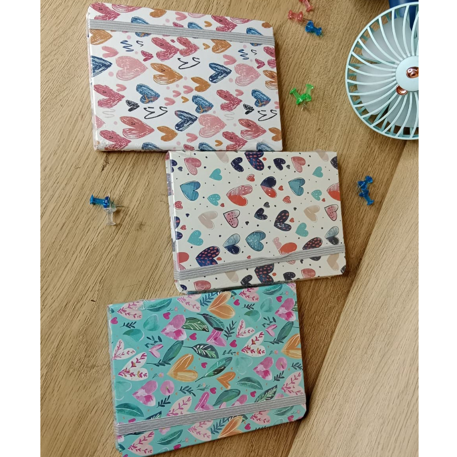 

NOTEBOOK A6 MOTIF MINI HEART AESTHETICAGENDA A6 MTF HEART [2006030]