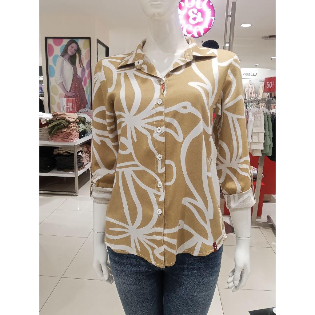 kemeja Ako new arrival motif abstrak