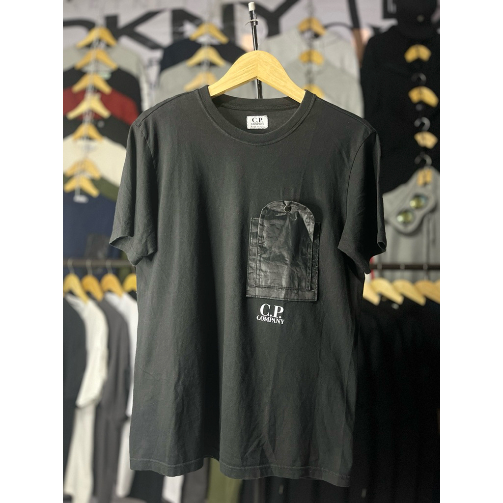 T-Shirt Built Up Pocket With Nylon C.P. Company