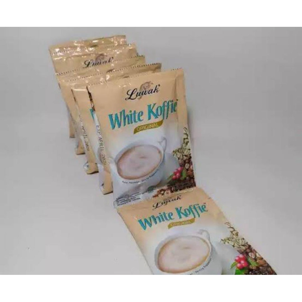 

Luwak White Coffee 20gr x 10 sachet