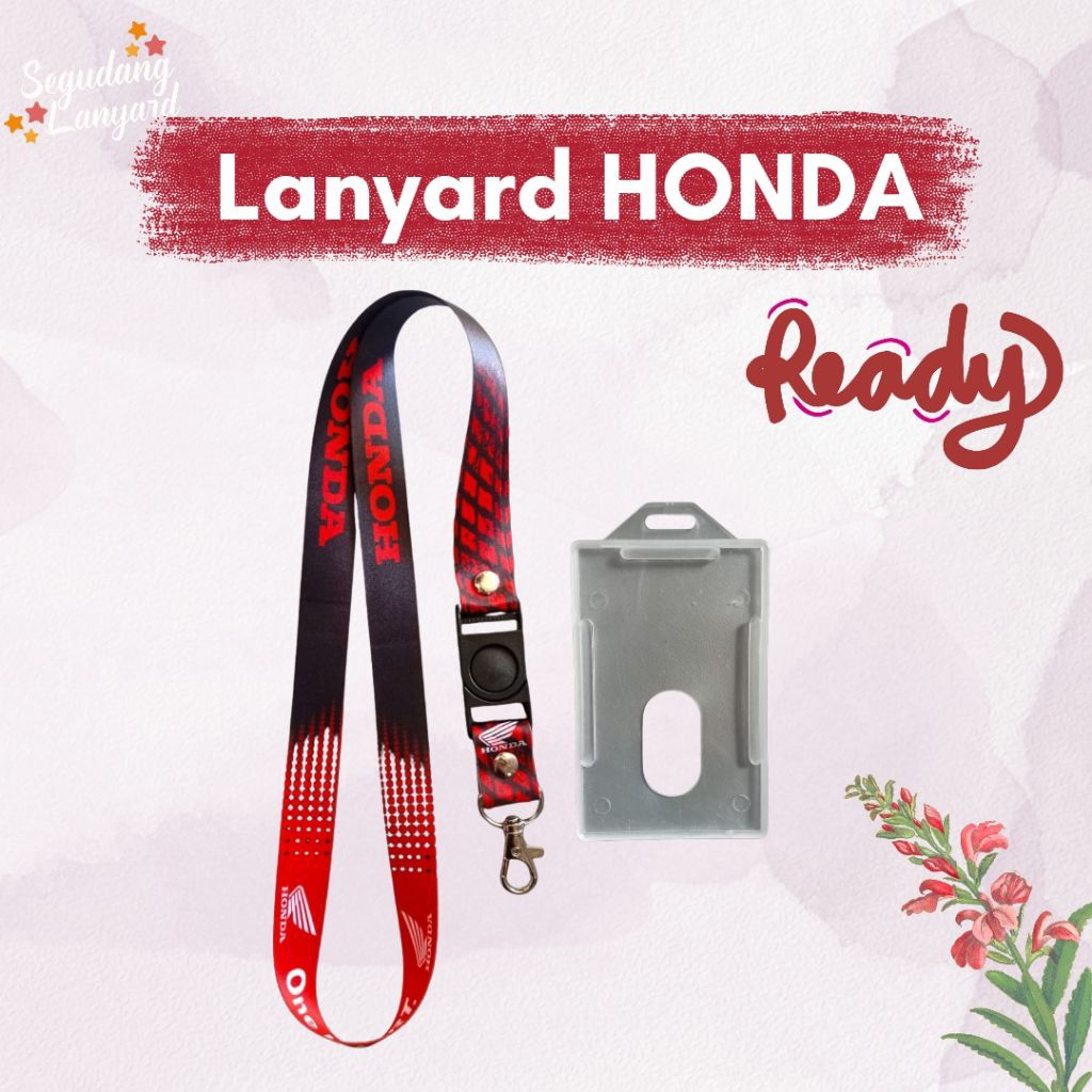 

LANYARD HONDA TALI PREMIUM!!!/TALI GANTUNGAN ID CARD HONDA TERMURAH!!!