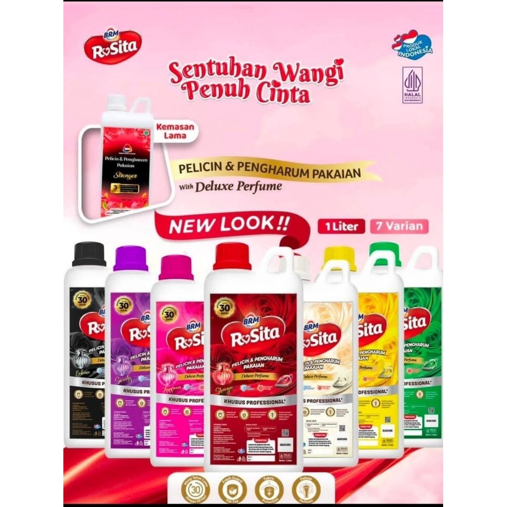 PELICIN BRM 1LITER (PEWANGI PAKAIAN)