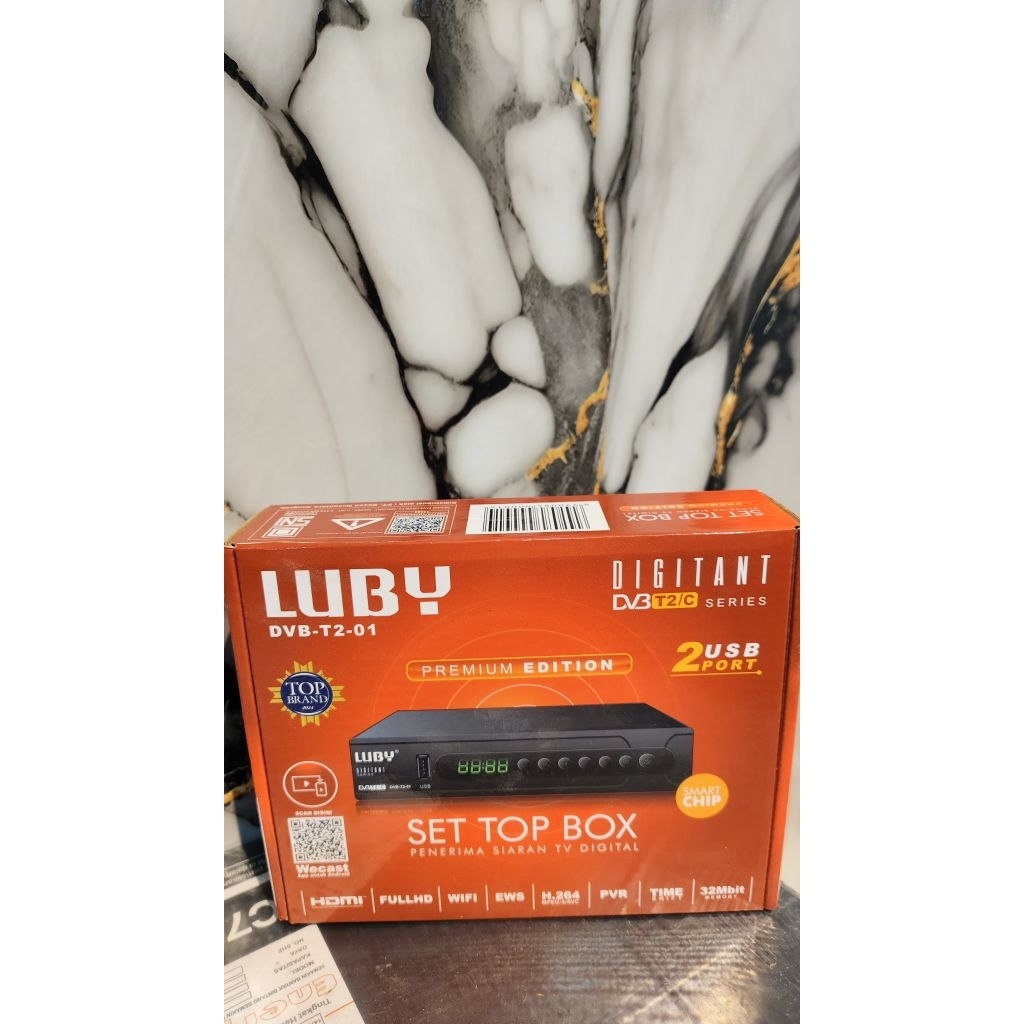 Set Top Box Premium Edition Luby DVB-T2-01
