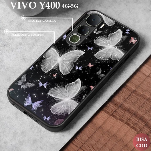 Casing For Vivo Y400 Case Pelindung Body dan Kamera Vivo Y400 Softcase Vivo Y400 Silikon Vivo Y400