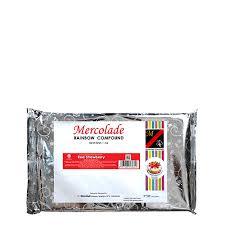 

Mercolade Premium Chocolate Compound Strawberry 1kg