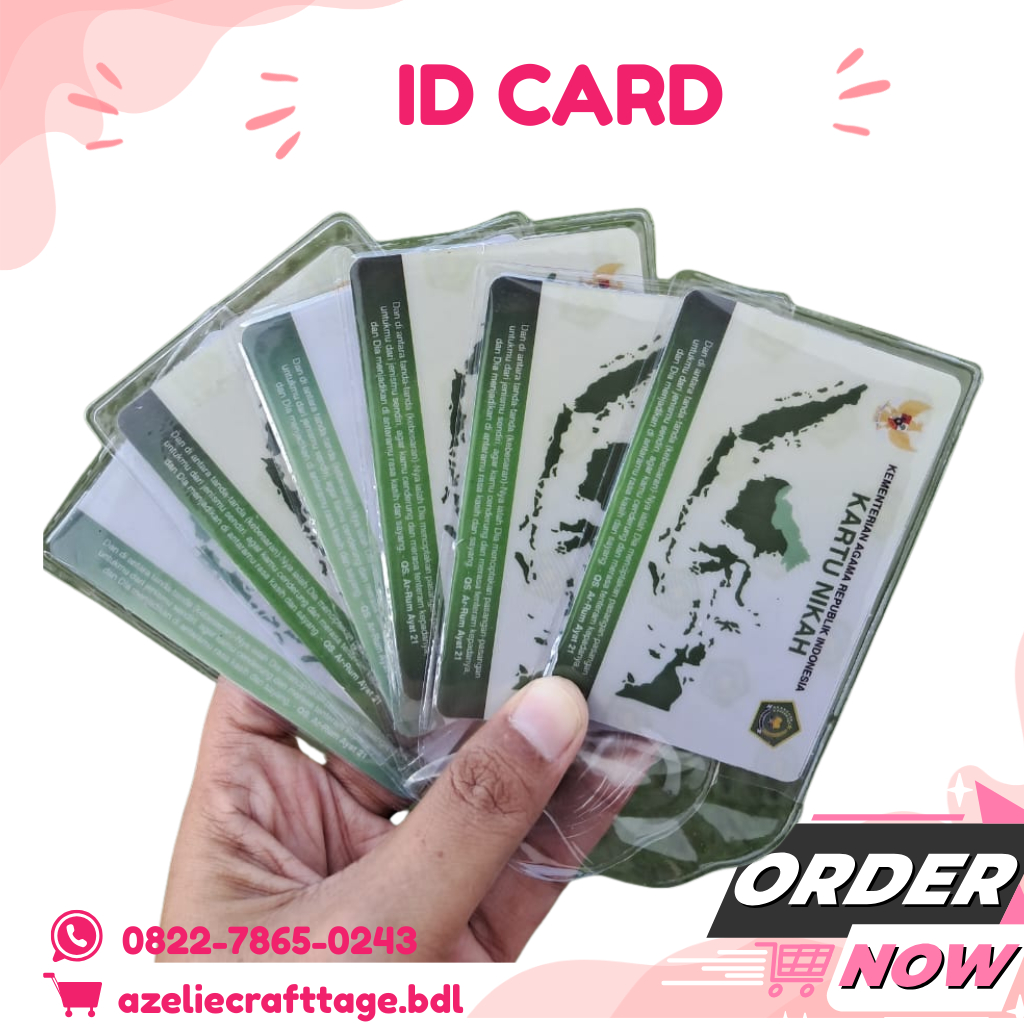 

ID Card Custom ( Kartu Pernikahan, Kartu Pertamina, Kartu BPJS)