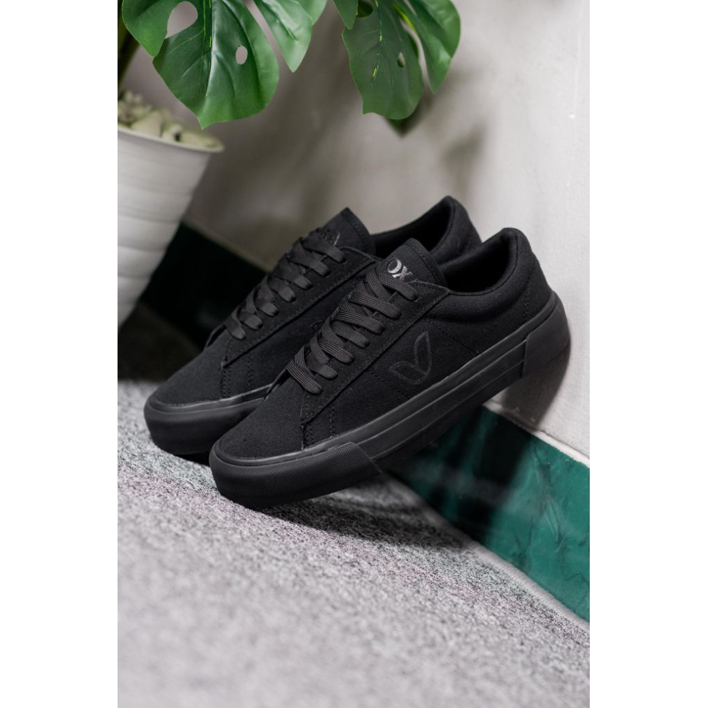 promo sepatu flasher sale sneakers original voxa iconix hitam pria wanita 100% ai black