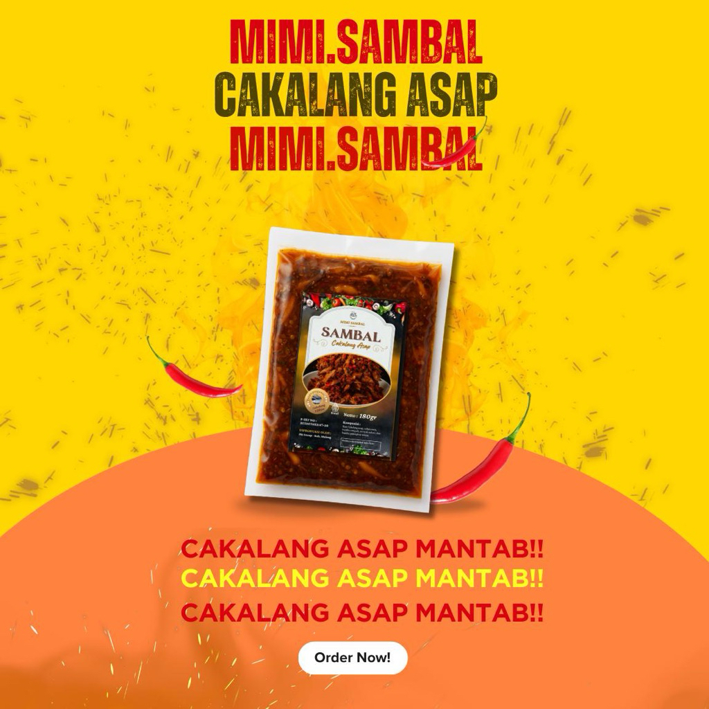 

SAMBAL IKAN CAKALANG ASAP KHAS MANADO 150GR