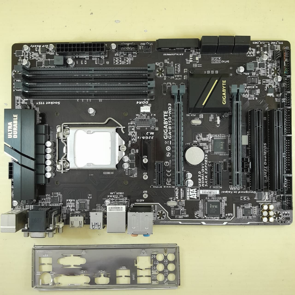 Mainboard Socket 1151 4slot Memori , B150 Merk Gigabyte Msi Asus Asrock