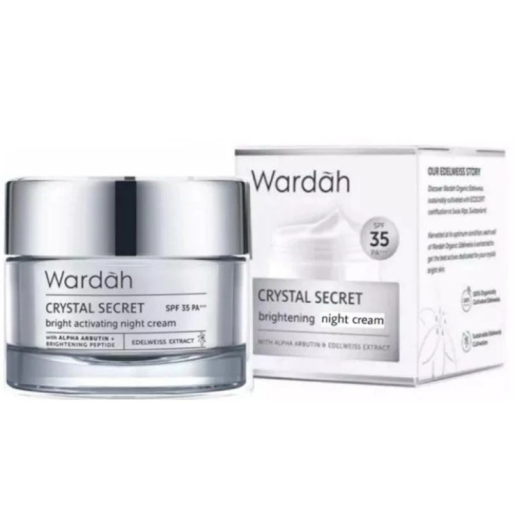 Wardah - Crystal Secret Night Cream