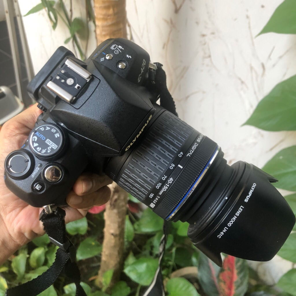 camera olympus e420 dan lensa 40-150mm
