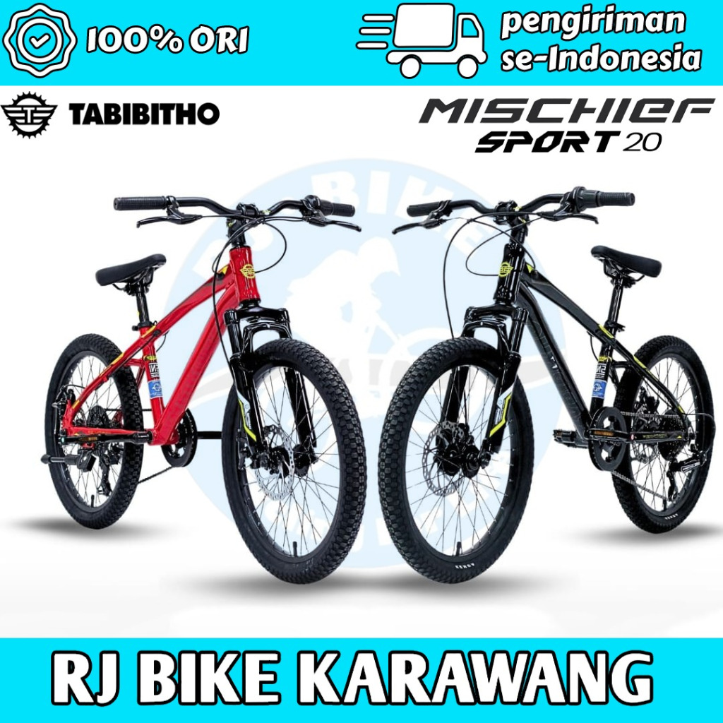 SEPEDA GUNUNG ANAK 20 MTB TABIBITHO MISCHIEF SPORT POWERED BY THRILL