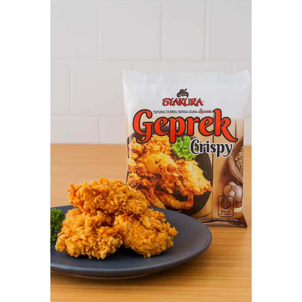 

Syakura Tepung Bumbu Serbaguna 100gr – Geprek Crispy Ayam Goreng & Gorengan Renyah