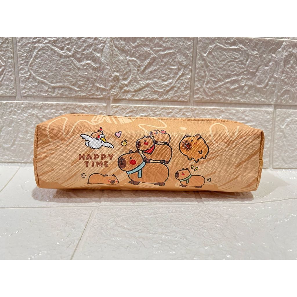 

Capystoreid Kotak pensil pen karakter Capybara lucu stationary / tempat pensil